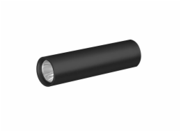 Solight LED nabíjecí kapesní svítilna, 120lm, Li-Ion, USB, hliník, černá