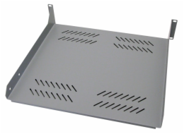 XtendLan Police 400mm, univerzal, 2U, 45kg nosnost, šedá