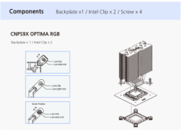 Montážní sada Intel Zalman ZM-1700MKD
