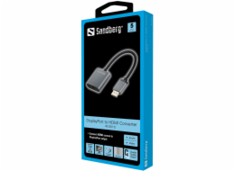Sandberg 509-19 adaptér DP1.4>HDMI2.0 4K60