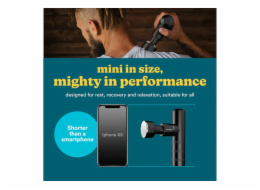 Mini masážní pistole Homedics HHP-65GM MYTI antracitová