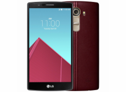 LG H818p G4 32GB Dvojitá kůže červená POUŽITÉ