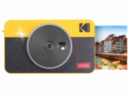 Kombinace fotoaparátu a tiskárny Kodak Mini Shot 2 v retro žluté barvě