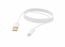 Hama 00187207 Nabíjecí/datový kabel, Lightning 3m, bílý