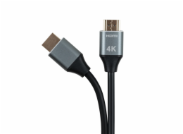 Tellur High Speed HDMI 2.0 kabel, 4K 18Gbps plug-plug Ethernet pozlacený 5m černý
