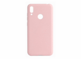 Huawei Y7 2019 silikonové pouzdro Pink Sand