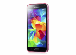 Samsung G900 Galaxy S5 Light série TPU HS-T003 Rose Red