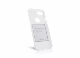Pouzdro Samsung Galaxy J3 2017 J330 Soft Feeling Jelly Case bílé