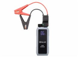 Přenosný startér do auta Tellur, 1500A, Power Bank, 16800mAh, LED světlo