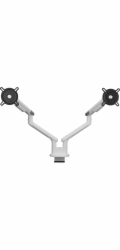 One for All Monitor Halterung Design Dual White        DM 7220