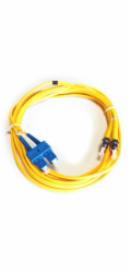 DATACOM optický patchcord ST-SC 09/125 SM   3m duplex