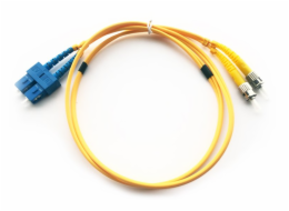 DATACOM optický patchcord ST-SC 09/125 SM   1m duplex
