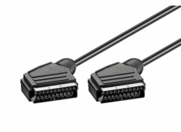 Kabel propojovací scart(M) - scart(M), 3m