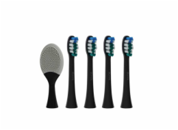 Hlavy zubního kartáčku Lovio LVTB124BK-HS SonicProtect PRO měkké černé
