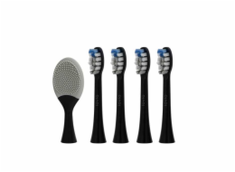 Hlavy zubního kartáčku Lovio LVTB124BK-HM SonicProtect PRO středně černé