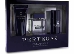 Saphir Pertegaz Dynamique Pour Homme set parfémovaná voda ve spreji 100ml + sprchový gel 230ml + deodorant 150ml
