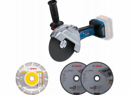Aku úhlová bruska BITURBO GWS 18V-180 P Professional solo, O 180mm