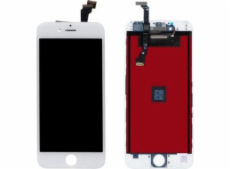 Renov8 Display LCD + dotyková obrazovka pro iPhone 6 – bílá (zcela nový LG displej)