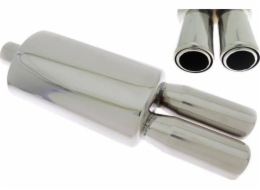 TurboWorks_D Koncový tlumič výfuku TurboWorks 2x76mm vstup 63,5mm