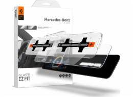 Spigen  Mercedes Benz Glass tR EZ Fit Antireflexní ochrana displeje 2 Pack – E-Class 2021/2020