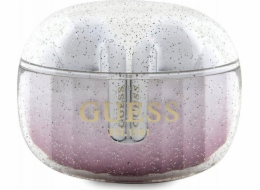 Sluchátka Guess Glitter Gradient (GUTSHDGKEEP) růžová