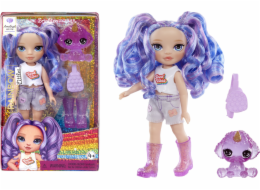 MGA Entertainment Rainbow High Littles - Ametyst (Purple), panenka