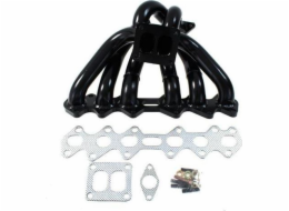 TurboWorks Sběrné výfukové potrubí Toyota Supra 2JZ-GTE T38 93-98 Black Steel