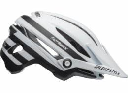 Bell Kask mtb Sixer Integrated Mips fasthouse pruhy matná bílá černá velikost S (52–56 cm) (BEL-71015)