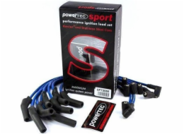 Powertec zapalovací kabely PowerTEC LAND ROVER DISCOVERY RANGE ROVER 4.0 4.6 V8 97-04 červená