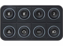 Ecumaster Klávesnice Ecumaster CAN BUS - 10 pozic RGB