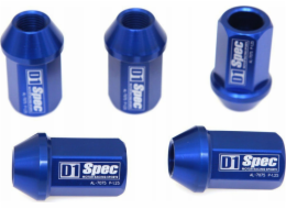 D1Spec Kované matice D1Spec Alu 12x1,5 Modrá