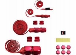 SIMOTA kabelové oplety Červené