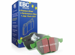 ECB Polska Sp. Z OO DP21556 - Sada brzdových destiček série GREENSTUFF EBC Brzdy VOLKSWAGEN | Caravelle | Caravelle (T6) | KOMERČNÍ VOLKSWAGEN