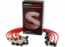 PowerTEC zapalovací kabely BMW 318IS Z3 1.8 1.9L 88-99 Red