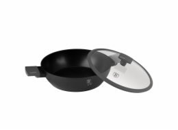 Pánev hluboká s titanovým povrchem a poklicí 30 cm Antracit Collection BH-8129