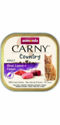ANIMONDA Carny Country hovězí, jehněčí + bažant - mokré krmivo pro kočky - 100 g