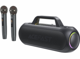 Acefast reproduktor 200W bezdrátový karaoke reproduktor se 2 USB-C mikrofony černý 200W bezdrátový karaoke reproduktor se 2 USB-C mikrofony černý