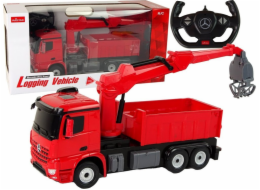 Mercedes Grapple Truck Mercedes Rastar Red