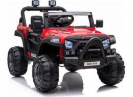 sportovní vůz s baterií BBH-016 červená