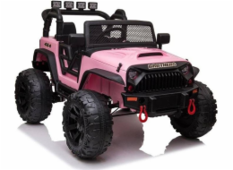 sportovní auto s baterií JC666 růžová