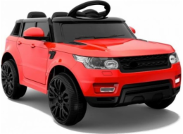 sportovní vůz s baterií HL1638, červený