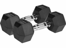 Rebel Činky RBA-2325 pogumované 2 x 8 kg
