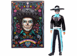 Mattel Barbie Signature Día de Muertos 2024 - panenka Ken v černém obleku s kloboukem