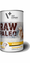 VETEXPERT Raw Paleo Adult Monoprotein Turkey - vlhké krmivo pro psy - 400 g