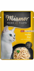 MIAMOR Feine Filets Chicken in sauce - mokré krmivo pro kočky - 100g