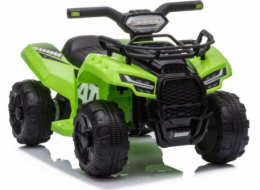Lean Cars Quad s baterií JS320, zelená