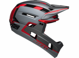 Bell  SUPER AIR R celoobličejová přilba Velikost přilby: S(51-55 cm),  Matte Grey Red