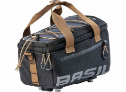Batoh do kufru BASIL MILES TARPAULIN TRUNKBAG MIK 7L, MIK System (reay to go), 100% voděodolná černá břidlice (NOVINKA 2024)