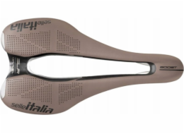 Sedlo Selle Italia SELLE ITALIA SLR BOOST GRAVEL TI316, Superflow S (id match - S3), TI 316 Rail, Fibra-Tek, Light Gel, 204g, Hnědá (NOVINKA)