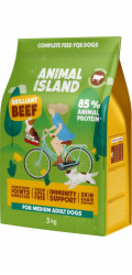 ANIMAL ISLAND Brilliant beef - suché krmivo pro psy - 3kg